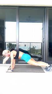 ▶️Press Play! Don't hate me with these Half Burpees! Just take it one rep at a time, aiming to have your feet land next to your hands. If workouts were always easy, we wouldn't get results, right? Let me know if you love or loathe this move! | Fit With Deb
