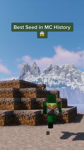 Best Snowy Mountain Seeds in Minecraft