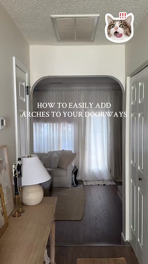 Turning my plain doorways into something architectural 👩🏼‍🎨✨ #DIY #DIYProjects #Crafting #Handmade #DoItYourself #DIYDecor #CraftIdeas #EasyDIY #DIYInspiration #CraftingCommunity #DIYTutorial #QuickCrafts #CreativeDIY #LifeHacks #CreativeTips #HomemadeDecor #SmartLiving #HomeImprovement #Upcycling #EverydayHacks #DecorInspiration #IKEAHack #DIYFurniture #CustomOnABudget | DIY Home Projects