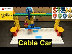 🚡 Building the LEGO Spike Essentials Cable Car Project! 🤖 | Step-by-Step Guide for Kids 🛠️