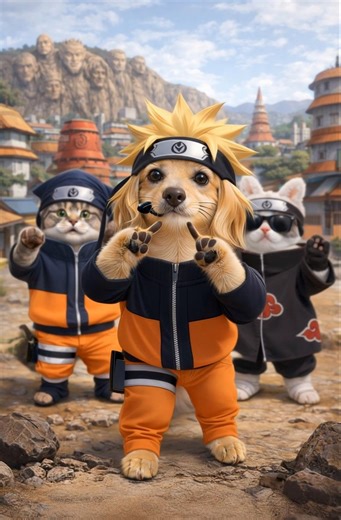 "koyopet" Naruto ost dance, warning : too cute! dog & cat #dog #cat #naruto #ost #고양이 #개고남매 #강아지