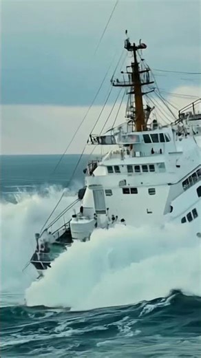 Was This Ship Nearly Sunk by the Tidal Wave?