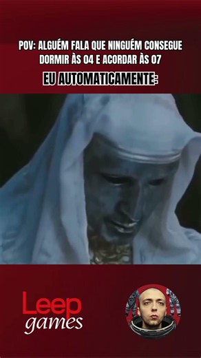 QUANDO ALGUÉM FALA QUE NINGUÉM CONSEGUE DORMIR ÀS 04H E ACORDAR ÀS 07H! #gamer #humor