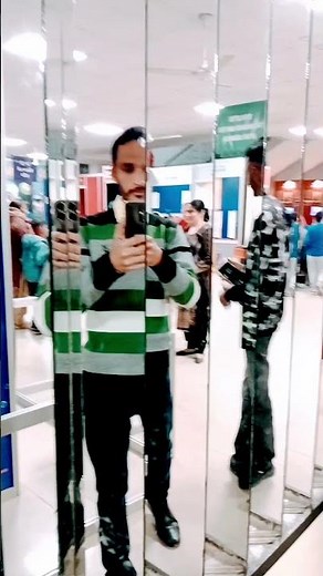 #multiple Reflection By plane mirror