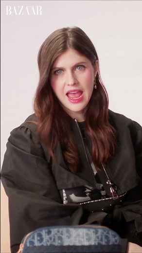 Alexandra Daddario shares her love of minimalist beauty | Bazaar UK
