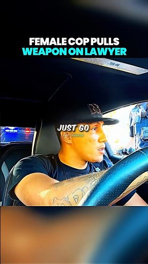 Female Cop Pulls Weapon On Lawyer 🤯