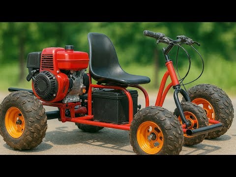 Great idea! Homemade electric car will amaze you