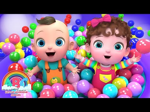 The Colored Balls | Nursery Rhymes & Kids Songs | Abc Little Learning Corner