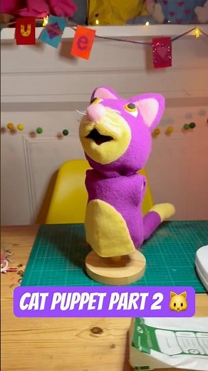 CAT PUPPET PART 2!