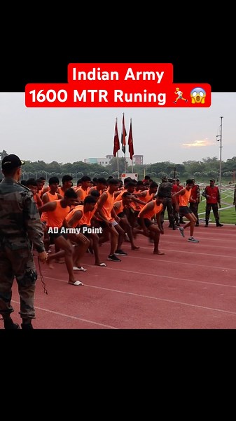 Indian Army 1600 MTR Runing | Army Rally Bharti 2026 | Agniveer Army Physical Test 2026