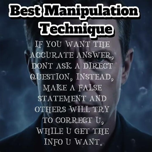 Best Psychological Tips - Manipulation
