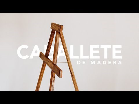 How to make a wooden Easel | Without using Screws | Arturo Mendez