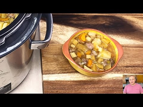 Traditional Welsh Cawl recipe in Sage (Breville) Fast Slow Pro pressure cooker recipes