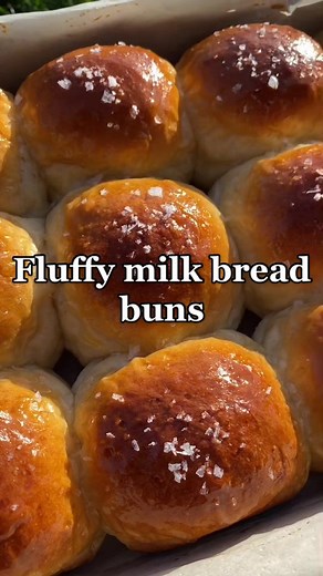 Homemade Fluffy Milk Bread Rolls Recipe