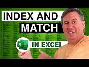 Excel - Master VLOOKUP and INDEX: Boost Your Excel Skills with Advanced Functions! - Episode 486