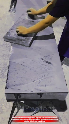 Innovative Stone Surface Coating Process: Best Smooth Finish Manual Application