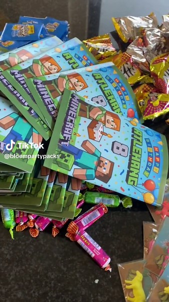 Custom Minecraft Party Packs for Your Next Celebration