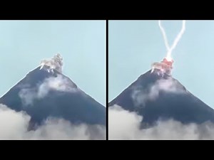 कैमरे में कैद हुए सबसे खौफनाक ज्वालामुखी विस्फोट! | Massive Volcanic Eruptions Caught on Camera!