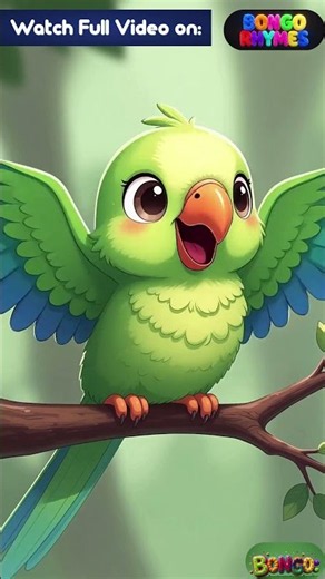 मैं तोता मैं तोता 🦜 Me Tota Me Tota Rhyme | Nursery Rhymes for Kids #shorts