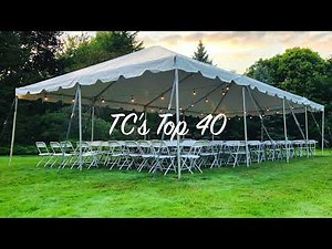 Party Tents for Rent 20 x 40 Frame Tent Rental Package Michigan