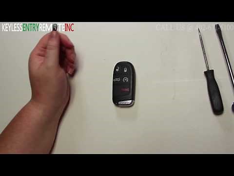 How To A Replace A Chrysler 300 Key Fob Battery 2011 - 2018 FCCID: M3N-40821302