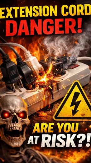 STOP Using Extension Cords Like This! ⚠️ (You’re Risking a Fire!)