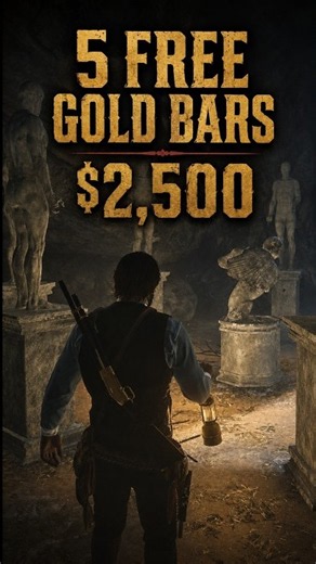 How to Get $2,500 in RDR2—Under 1 Minute Guide #RDR2 #RedDeadRedemption2