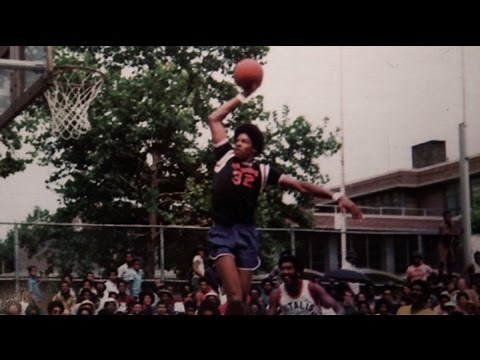 EXCLUSIVE footage of the Legend Dr Julius Irving playing streetball at Rucker Park