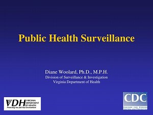 Public Health Surveillance - SlideServe
