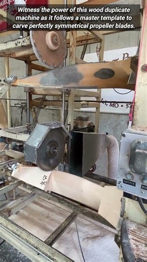 Industrial Wood Duplicator Machine Replicating Master Patterns With Precision