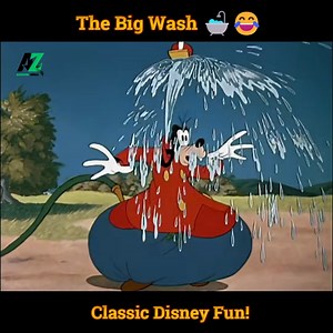 The Big Wash 🛁😂 Goofy’s Hilarious Cleaning Adventure! Classic Disney Fun! | SR Media