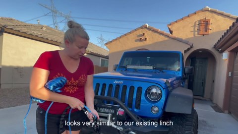 Synthetic Winch Rope 5/16'' x 50ft,13000LBS Synthetic Winch Line Cable Rope with Protective Sleeve + Forged Winch Hook for Off Road Vehicle ATV UTV SUV Truck Boat Winch Accessory