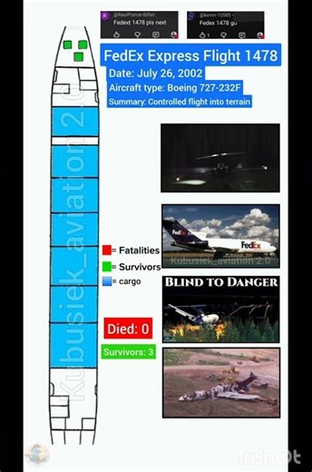 fedex flight 1478 (seat map) #airplane #aircrash #aviation #plane #crash #airport #planecrash #fedex