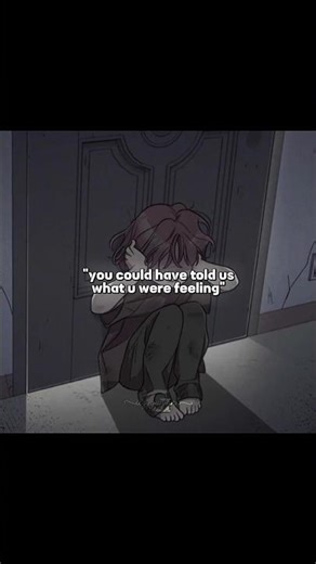 how to say it out then🥀?/#viral #trendingshorts #sad #anime #edit #sadedits #depression