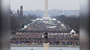 36K views · 646 reactions | Crowds at Donald J. Trump's inauguration...