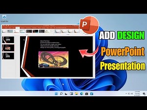 How to add design in PowerPoint Presentation | PowerPoint presentation