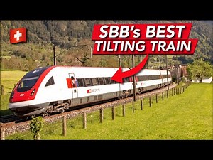 Geneva to Zurich with SBB"s BEST Tilting Train in First Class