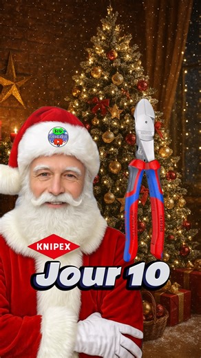 Sébastien BONFILS on Instagram: "🎄 CALENDRIER DE L’AVENT @knipex.france_officiel – JOUR 10 ! 🎄 Aujourd’hui, c’est ma journée dans le calendrier de l’Avent Knipex… et vous allez pouvoir gagner un outil de dingue ! 🔥🛠️ 💥 La pince qui découpe TOUT… sauf ta motivation ! Découvrez la Knipex 74 05 200, la bébête conçue pour les travaux les plus durs, les chantiers les plus longs et les pros qui n’aiment pas perdre du temps 💪✨ ⚡ Puissance × Démultiplication = Effort réduit Grâce à sa géométrie ul