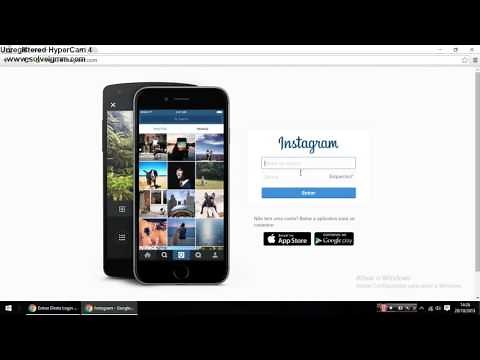 Como entrar no Instagram