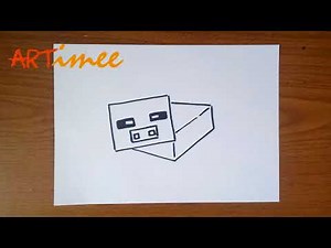 How to Draw a Minecraft Pig