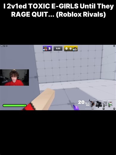 I 2v1ed TOXIC E-GIRLS Until They RAGE QUIT... (Roblox Rivals) | Roblox