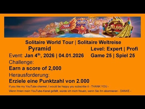 World Tour - Pyramid Expert #25 | Jan 4th, 2026