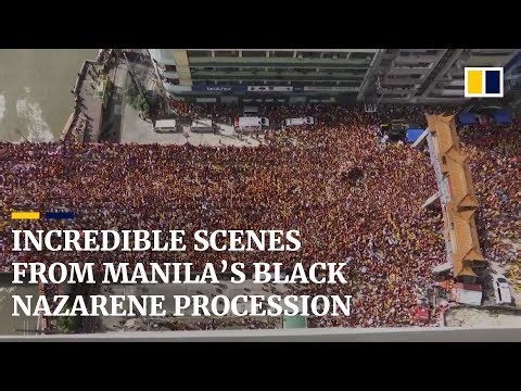 Massive Black Nazarene procession returns to Philippines after pandemic pause