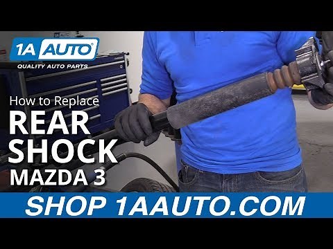 How to Replace Rear Shock 10-13 Mazda 3
