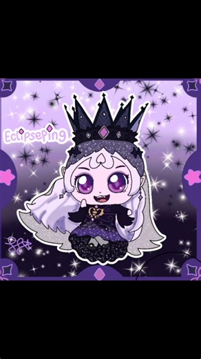 🤍👑 Drawing Eclipseping and Dianaping 👑🖤 #프린세스캐치티니핑 #shorts