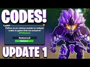 NEW! ALL Working WEREWOLF UPDATE 1 CODES FOR SOLO HUNTERS! ROBLOX SOLO HUNTERS CODES