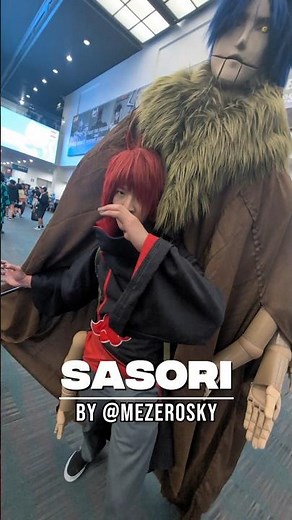 Incredible Sasori Cosplay by Marcus Zerosky during Anime Expo #cosplay #naruto #sasori