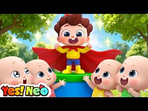Be Brave, Baby! | I am a Super Hero | Emotions and Feelings | Nursery Rhyme & Kids Song | Yes! Neo