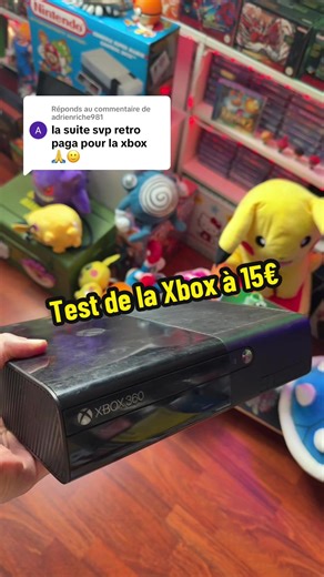 Réponse à @adrienriche981 Test de la Xbox 360 achetée 15€ #videgrenier #brocante #negociation #retrogaming #retropaga