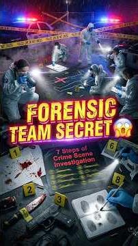 How Forensic team investigate? #forensic #forensicscience #forensicexpert #crimesceneofficer #crime
